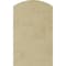 Ekena Millwork Timberthane Rough Cedar Arch Top Faux Wood Non-Functional Gable Vent, Primed Tan, 36"W x 48"H GVURAR36X48DRCPR - alternate 2